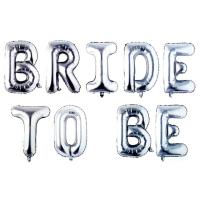 Bride To Be Folyo Balon Seti Gümüş