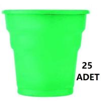 Yeşil Renk Plastik Bardak
