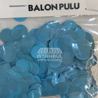 Balon İçi Konfeti Pulu Mavi 