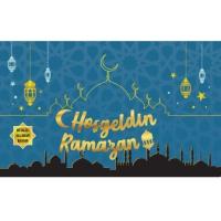 Hoşgeldin Ramazan Kaligrafi Banner