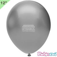 Metalik Balon Gümüş