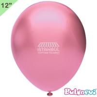 Metalik Balon Pembe