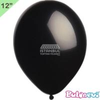 Metalik Balon Siyah Renk Balonevi