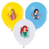 Prenses Baskılı Pastel Balon (100 Ad)