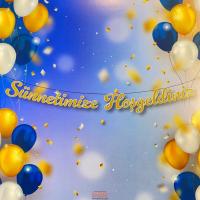 Sünnetimize Hoşgeldiniz Kaligrafi Banner Gold