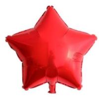 Yıldız Model Folyo Balon Kırmızı